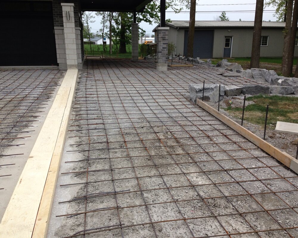 Installation béton estampé qualité - Repentigny Shawinigan